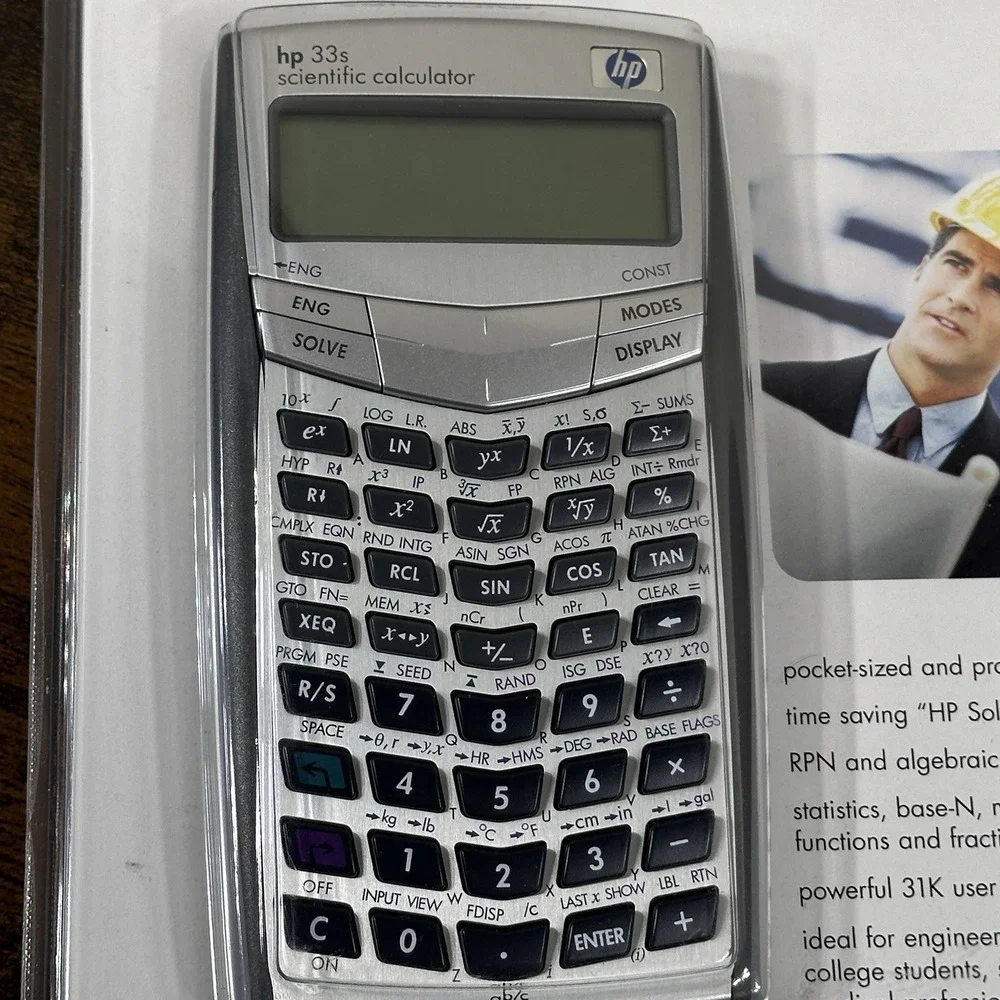 hp 33s scientific calculator BRAND‎ NEW SEALED